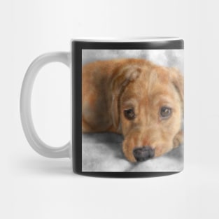 Sweet Golden Retriever Puppy Mug